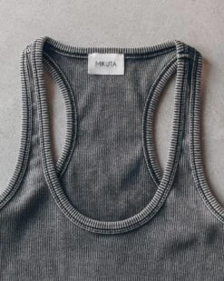 The Dark Ribbed Tank Top -Modern Ladies Wear Store IMG 3398 f43fc9e2 677b 4585 818b cf94a199472e