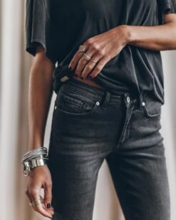 The Grey Skinny Jeans