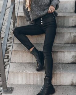 The Black Coated Jeans -Modern Ladies Wear Store IMG 7669