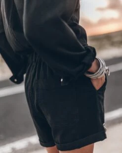 The Charcoal Short Jumpsuit 15 The Charcoal Short Jumpsuit -Modern Ladies Wear Store IMG 8164