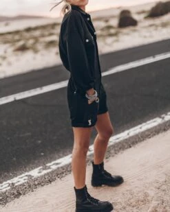 The Charcoal Short Jumpsuit 12 The Charcoal Short Jumpsuit -Modern Ladies Wear Store IMG 8233