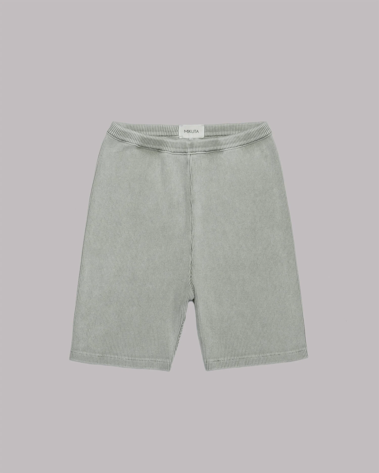 The Green Ribbed Biker Shorts 3 The Green Ribbed Biker Shorts