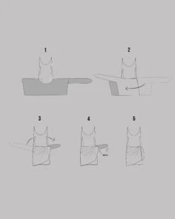 The Green Dotted Long Knotted Dress -Modern Ladies Wear Store howtoknotdressmanual bbc1e3c3 9dbb 4a2a b244 0c707ef4310c