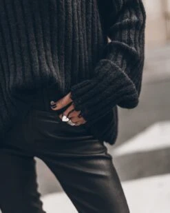 The Leather Pants 10 The Leather Pants -Modern Ladies Wear Store mikuta black destroyed knitted sweater 4698 3d6d1c8a 4f8b 4ede badb e20016ebaba7