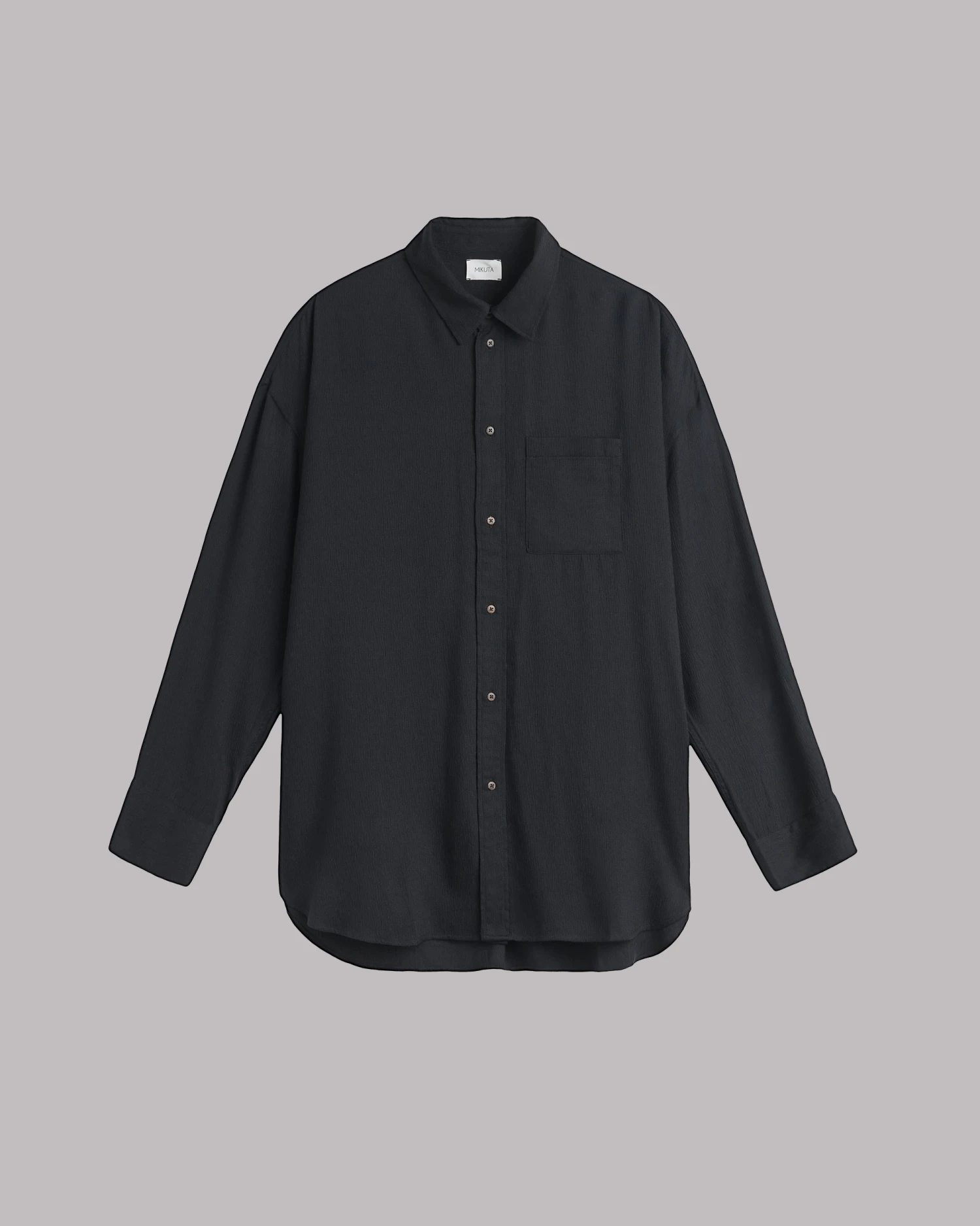 The Black Flowy Shirt Dress 4 The Black Flowy Shirt Dress - Image 2