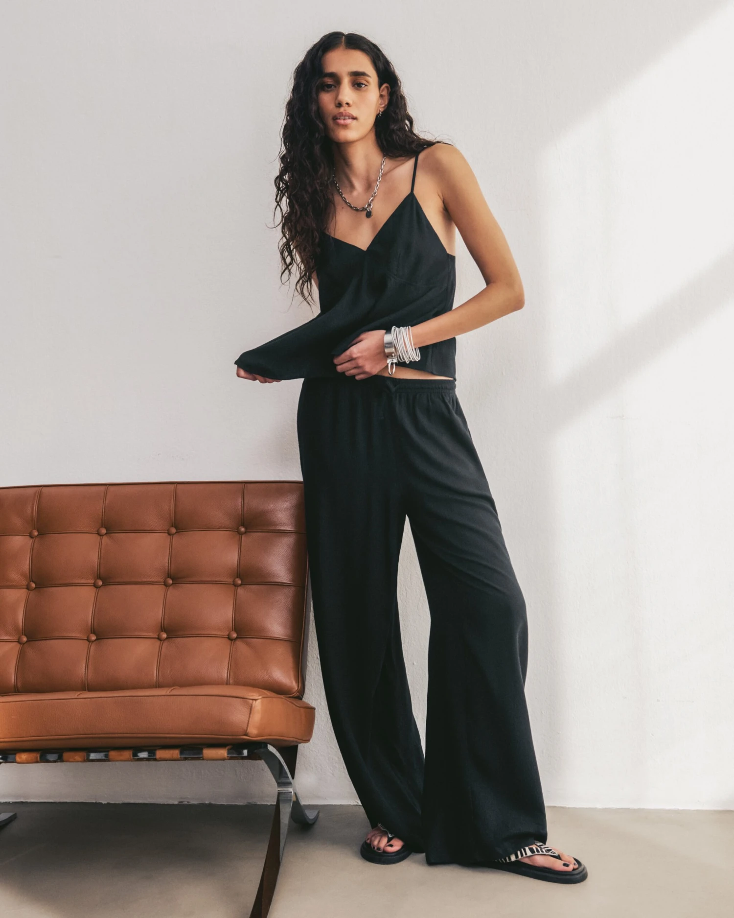 The Black Flowy Pants 7 The Black Flowy Pants - Image 5