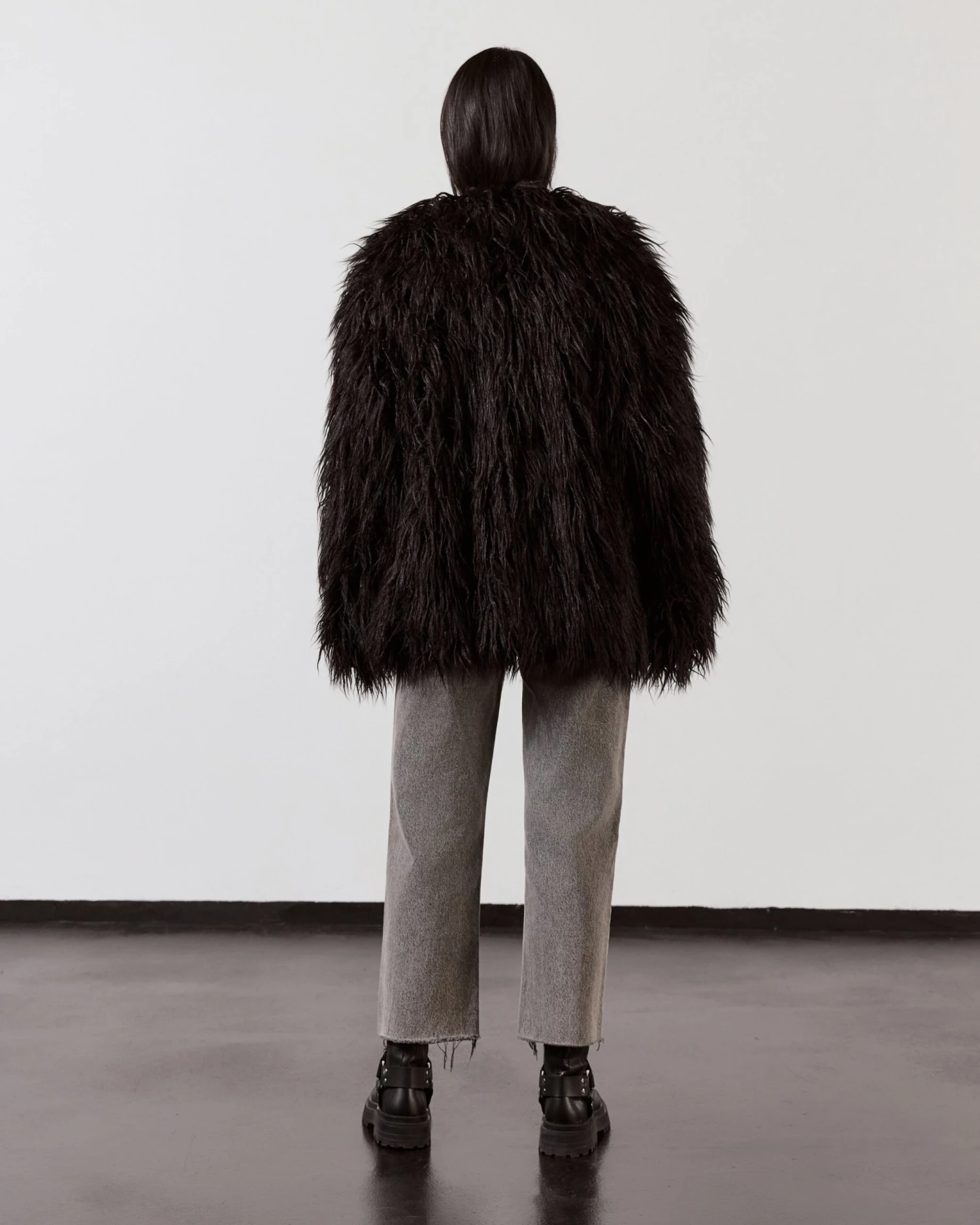 The Black Fluffy Jacket 8 The Black Fluffy Jacket - Image 6