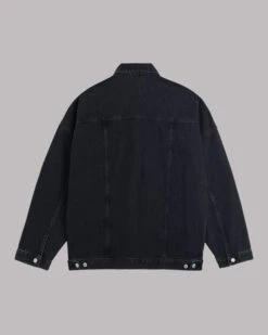 The Black Oversized Denim Jacket -Modern Ladies Wear Store mikuta black oversized denim jacket 80