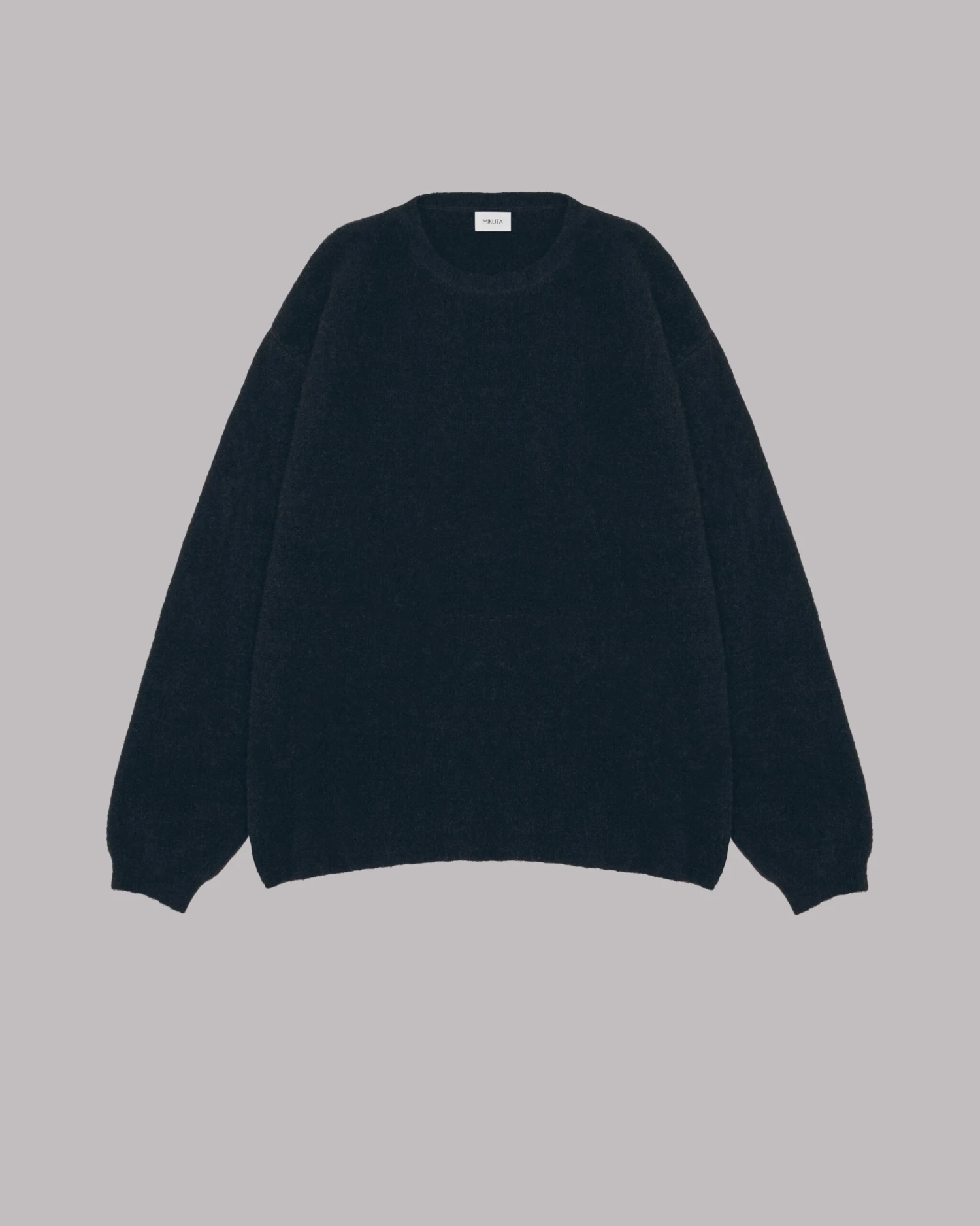 The Black Oversized Knitted Sweater 4 The Black Oversized Knitted Sweater - Image 2