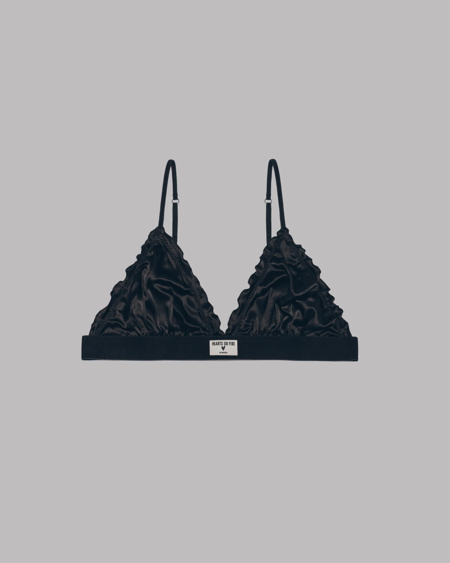 The Black Silk Bralette 4 The Black Silk Bralette - Image 2