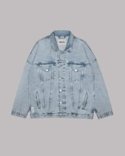 The Blue Oversized Denim Jacket 12 The Blue Oversized Denim Jacket -Modern Ladies Wear Store mikuta blue oversized denim jacket 1069