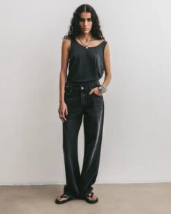 The Black Loose Jeans