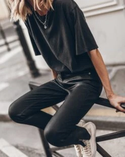 The Leather Pants 11 The Leather Pants -Modern Ladies Wear Store mikuta dark dry cotton vintage t shirt 4235 256d5ba6 dab4 447b 8308 a53019f2ca32