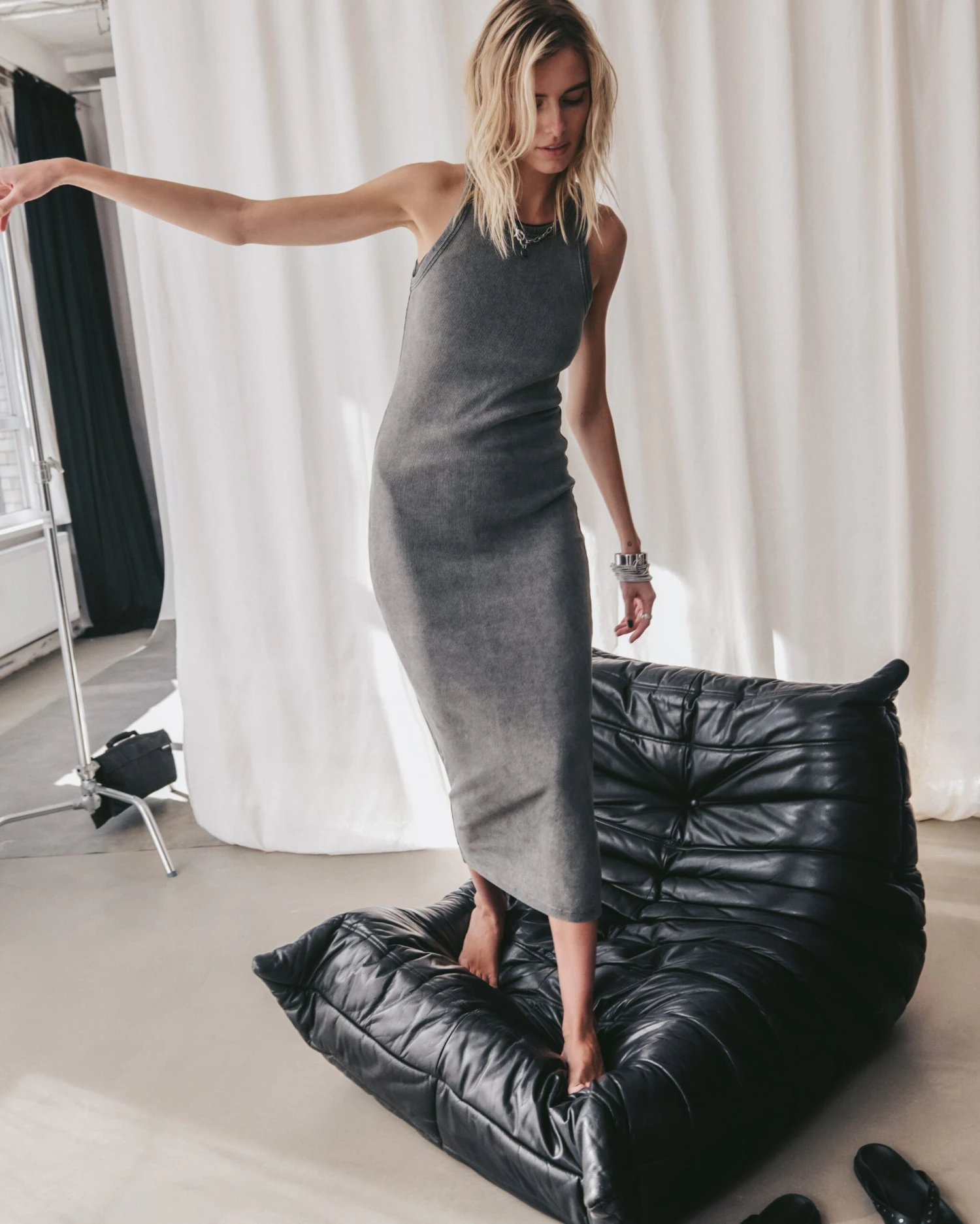 The Dark Faded Long Standard Tank Dress 6 The Dark Faded Long Standard Tank Dress - Image 4