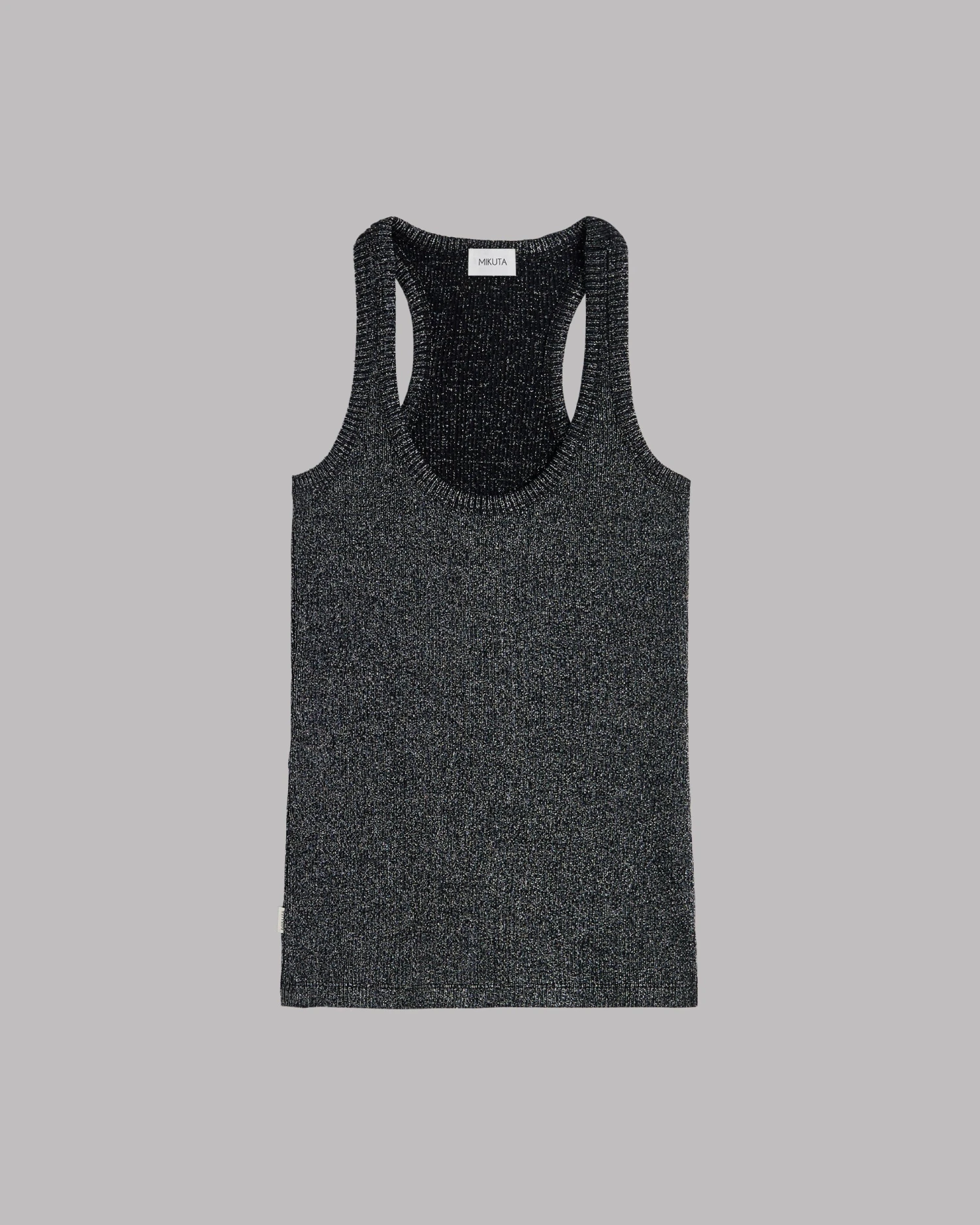 The Dark Glitter Ribbed Tank Top 3 The Dark Glitter Ribbed Tank Top