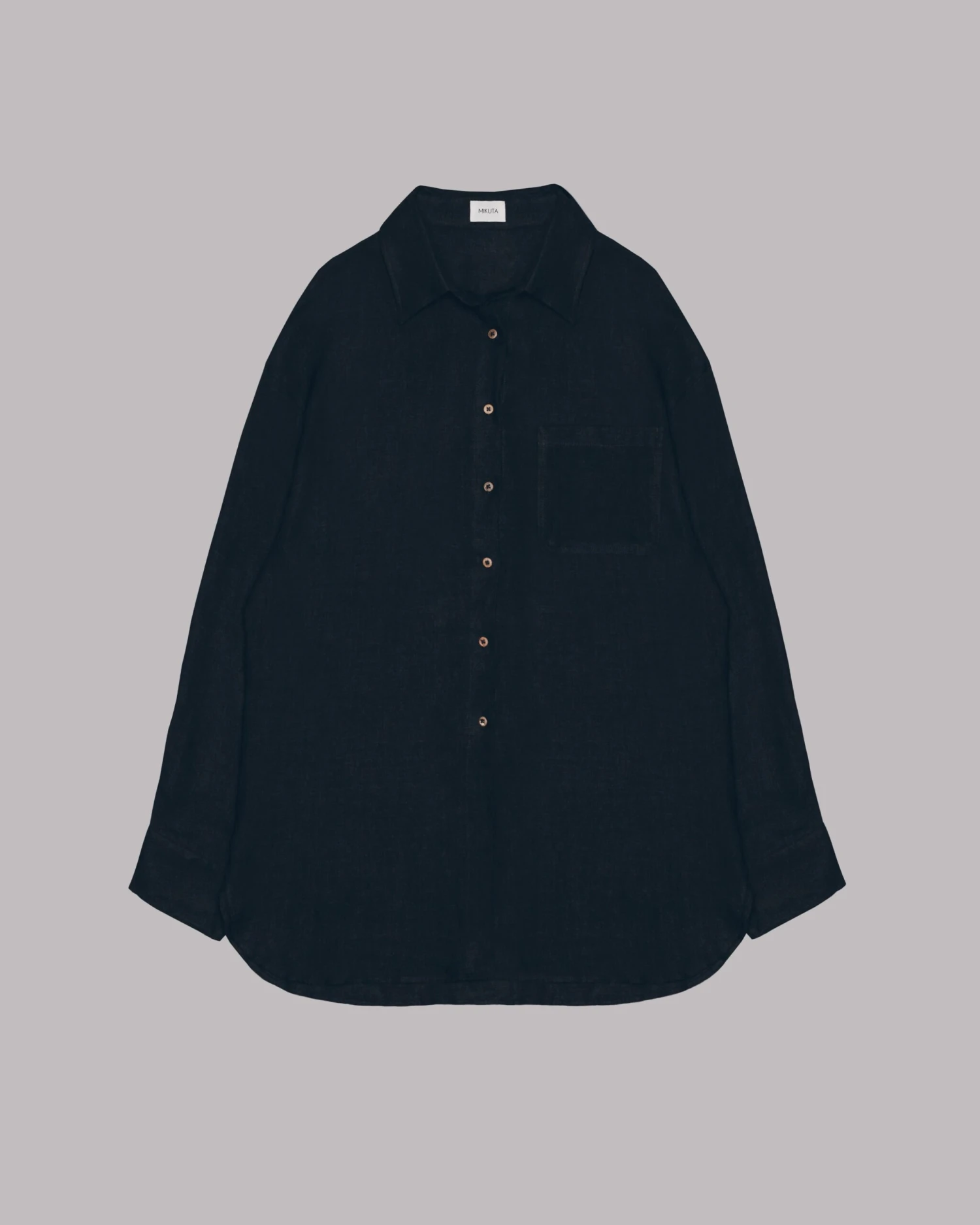 The Black Linen Shirt 4 The Black Linen Shirt - Image 2