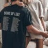 The Dark Love Signs Unisex T-Shirt 2 The Dark Love Signs Unisex T-Shirt -Modern Ladies Wear Store mikuta dark love signs unisex t shirt light love signs unisex t shirt 0746 1