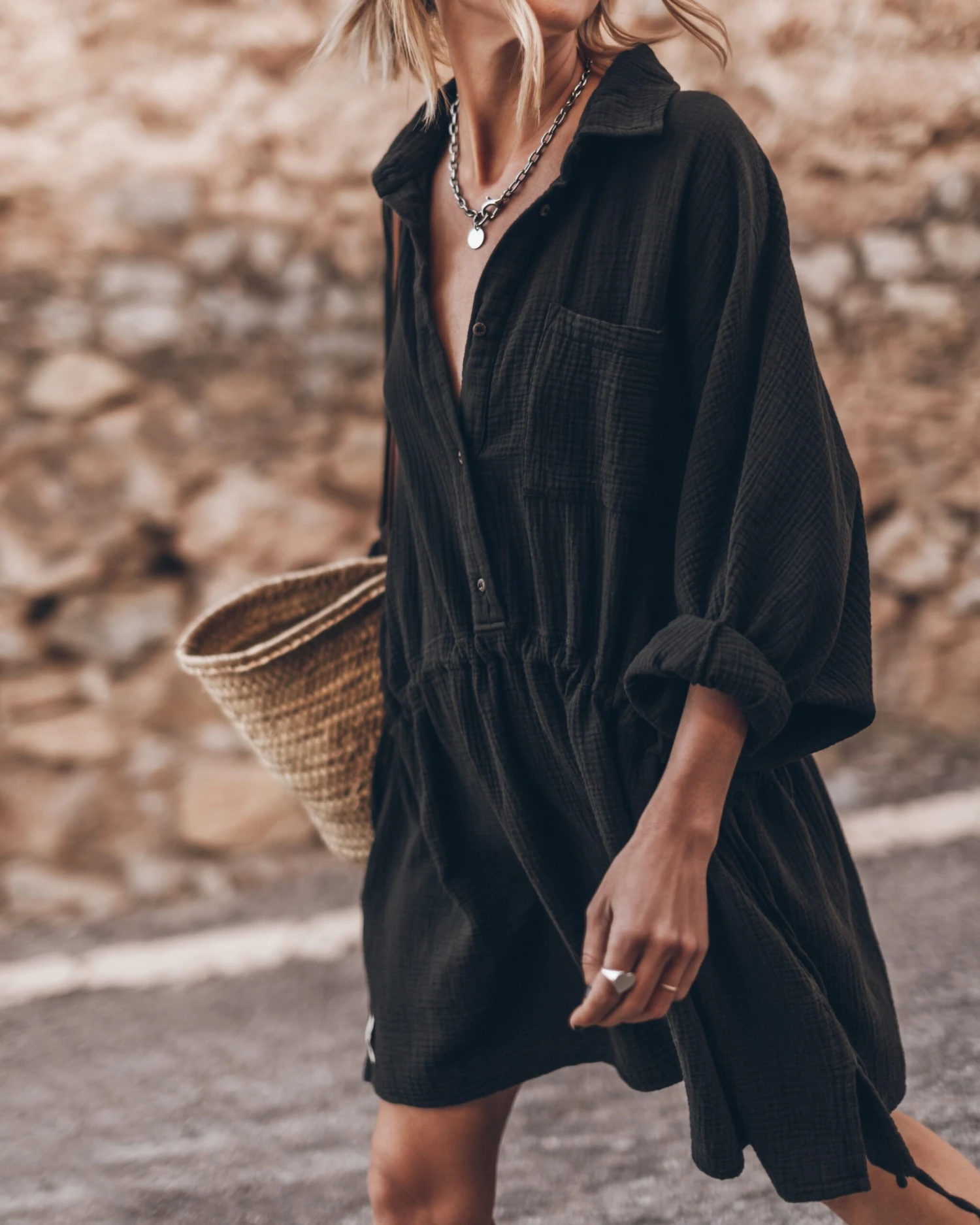 The Black Original Shirt Dress 3 The Black Original Shirt Dress