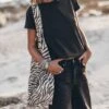 The Dark Regular Cotton T-Shirt 2 The Dark Regular Cotton T-Shirt -Modern Ladies Wear Store mikuta dark regular cotton t shirt zebra large canvas bag black baggy jeans 5105