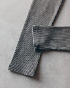 The Dark Ribbed Leggings 15 The Dark Ribbed Leggings -Modern Ladies Wear Store mikuta dark ribbed leggings 3428