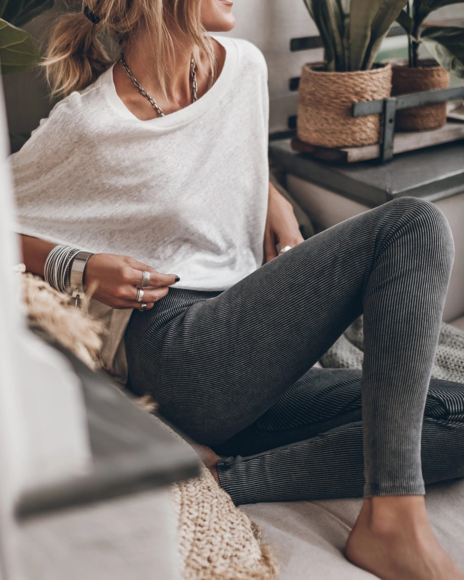 The Dark Ribbed Leggings 3 The Dark Ribbed Leggings