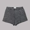 The Dark Ribbed Shorts 2 The Dark Ribbed Shorts -Modern Ladies Wear Store mikuta dark ribbed shorts 1274