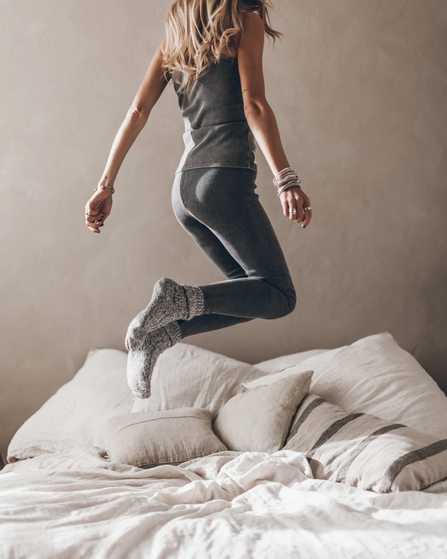 The Dark Ribbed Leggings 8 The Dark Ribbed Leggings - Image 6