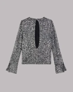 The Dark Sequin Blouse 13 The Dark Sequin Blouse -Modern Ladies Wear Store mikuta dark sequin blouse 155