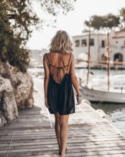 The Dark Short Flowy Jumpsuit 14 The Dark Short Flowy Jumpsuit -Modern Ladies Wear Store mikuta dark short flowy jumpsuit 0189