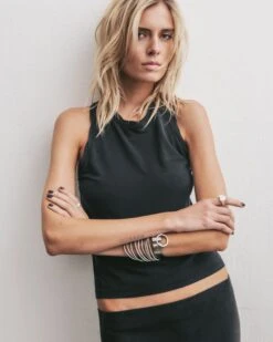 The Dark Tank Top -Modern Ladies Wear Store mikuta dark tank top dark long skirt marie c SS25 2216