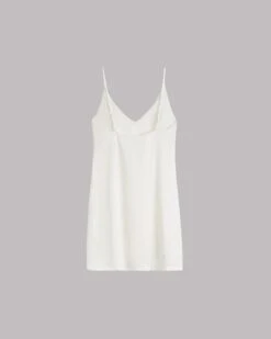 The Ecru Short Lyocell Slip Dress 15 The Ecru Short Lyocell Slip Dress -Modern Ladies Wear Store mikuta ecru short lyocell slip dress 2