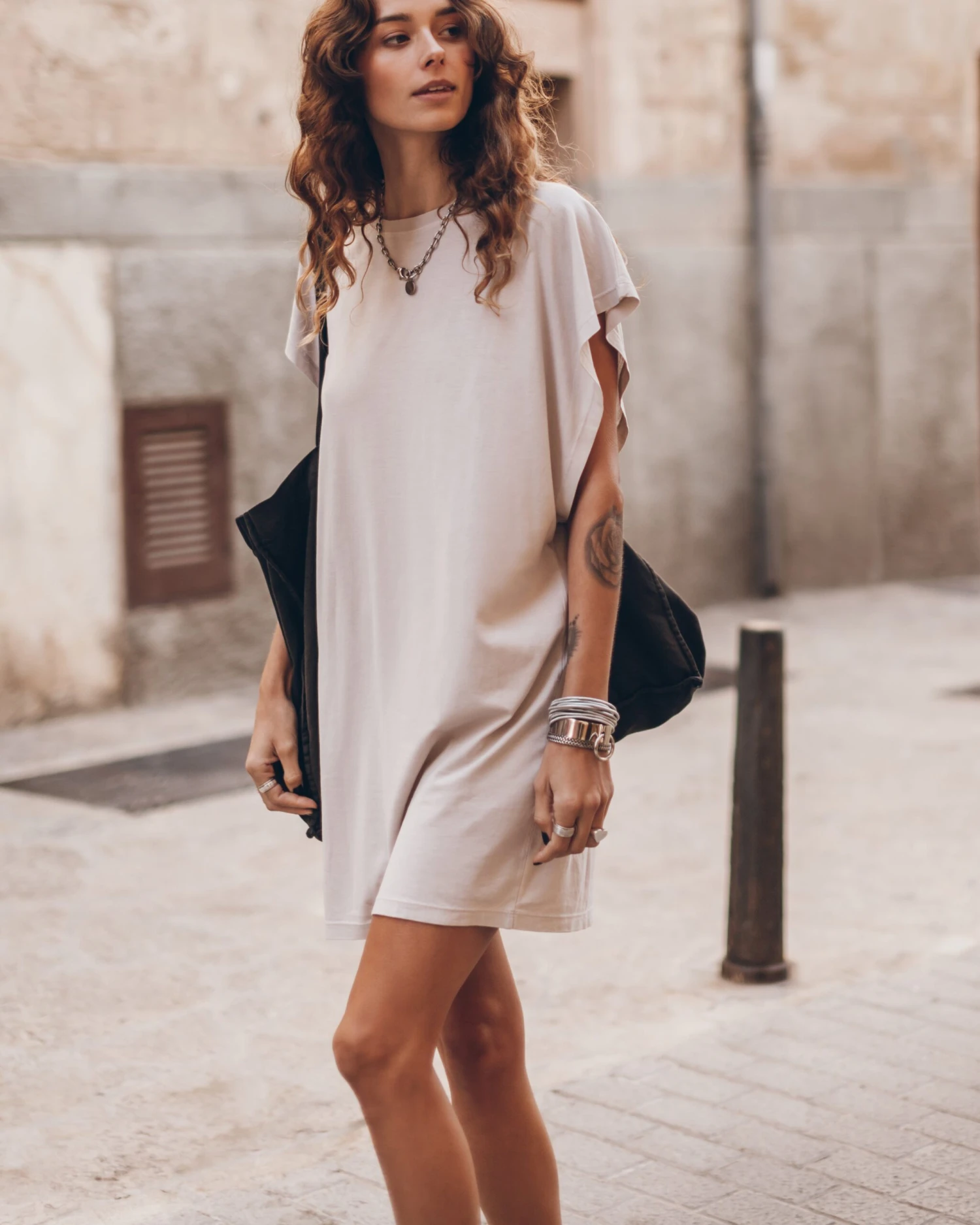 The Light Short Batwing Dress 3 The Light Short Batwing Dress