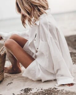 The White Linen Shirt 22 The White Linen Shirt -Modern Ladies Wear Store mikuta light linen shirt 6175