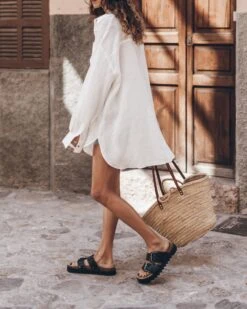 The White Linen Shirt 17 The White Linen Shirt -Modern Ladies Wear Store mikuta light linen shirt model aina 003570