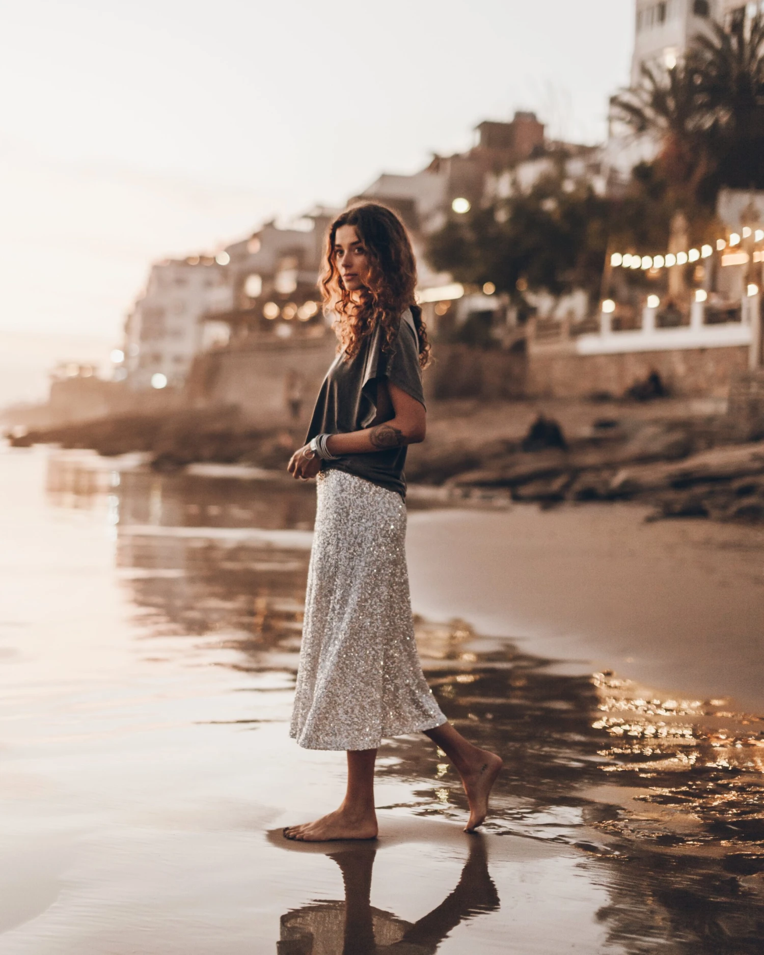 The Light Long Sequin Skirt 7 The Light Long Sequin Skirt - Image 5