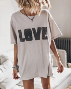 The Light Love Relaxed T-Shirt -Modern Ladies Wear Store mikuta light love relaxed t shirt 3793 58694606 26d9 4a9e bcd8 6804efc899c6