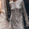 The Light Sequin Dress 1 The Light Sequin Dress -Modern Ladies Wear Store mikuta light sequin dress 0341