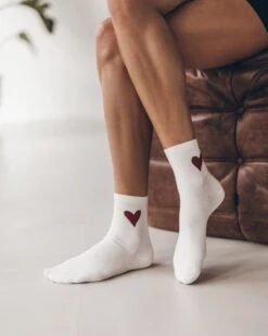 The Off White Heart Socks 13 The Off White Heart Socks -Modern Ladies Wear Store mikuta off white heart socks leonie s ss25 7365