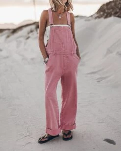 The Pink Dungarees 12 The Pink Dungarees -Modern Ladies Wear Store mikuta pink dungarees off white ribbed tube top black studded leather sandals 3196