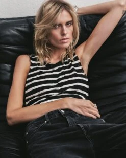 The Striped Oversized Tank Top