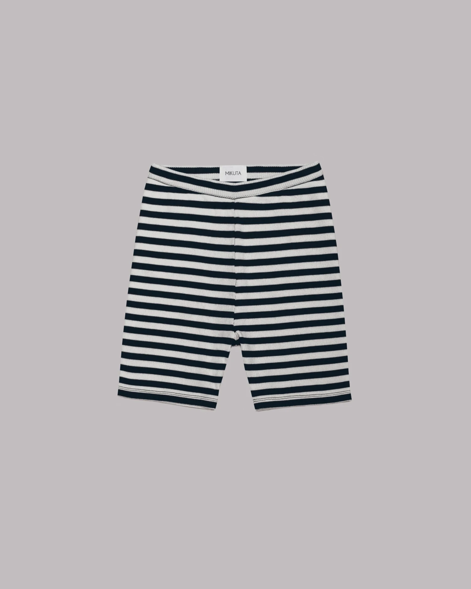 The Striped Ribbed Biker Shorts 4 The Striped Ribbed Biker Shorts - Image 2