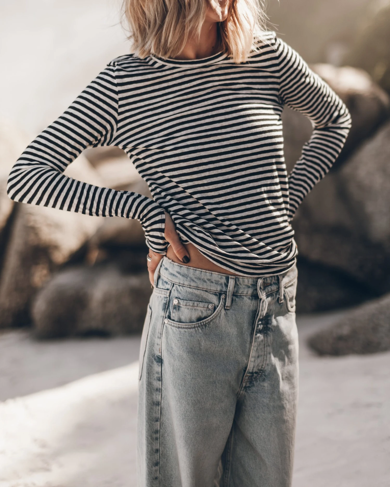 The Striped Thin Linen Longsleeve 3 The Striped Thin Linen Longsleeve