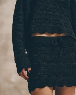 The Black Crochet Skirt 18 The Black Crochet Skirt -Modern Ladies Wear Store mikuta the black crochet sweater the black crochet skirt liva b SS25 285