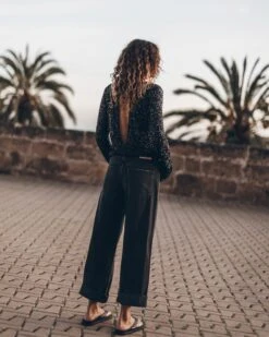 The Black Baggy Jeans 17 The Black Baggy Jeans -Modern Ladies Wear Store mikuta the black sequin blouse the black baggy jeans aina b SS25 1585 1