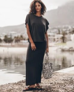 The Dark Batwing T-Shirt 15 The Dark Batwing T-Shirt -Modern Ladies Wear Store mikuta the dark batwing t shirt the dark long skirt the zebra small canvas bag emma a SS25 8262 1