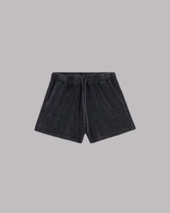 The Dark Towelling Co-Ord Shorts -Modern Ladies Wear Store mikuta the dark toweling co ord shorts 1