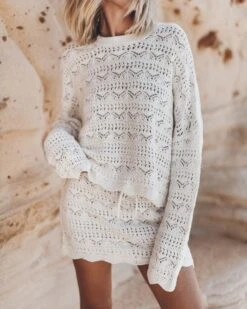 The Ecru Crochet Skirt 13 The Ecru Crochet Skirt -Modern Ladies Wear Store mikuta the ecru crochet sweater the ecru crochet skirt 1952