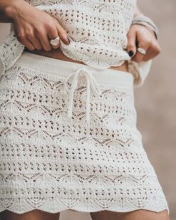 The Ecru Crochet Skirt 16 The Ecru Crochet Skirt -Modern Ladies Wear Store mikuta the ecru crochet tank top the ecru crochet skirt liva b SS25 06 1827