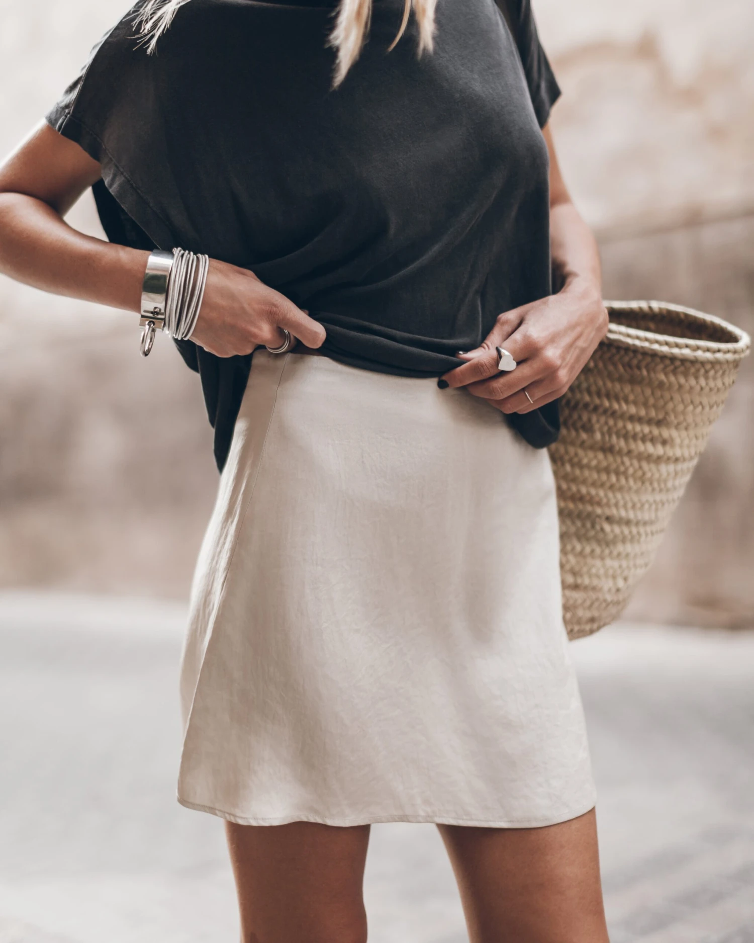 The Light Short Slip Skirt 4 The Light Short Slip Skirt - Image 2