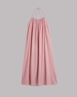 The Pink Long Beach Dress 9 The Pink Long Beach Dress -Modern Ladies Wear Store mikuta the pink long beach dress